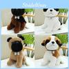 Pug Dog Emulational Bulldog Chihuahua Plush Toy Stuffed Animal Doll Decoration