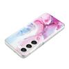For Samsung Galaxy S23 IMD Marble Pattern TPU Case Shockproof Back Protector Phone Cover