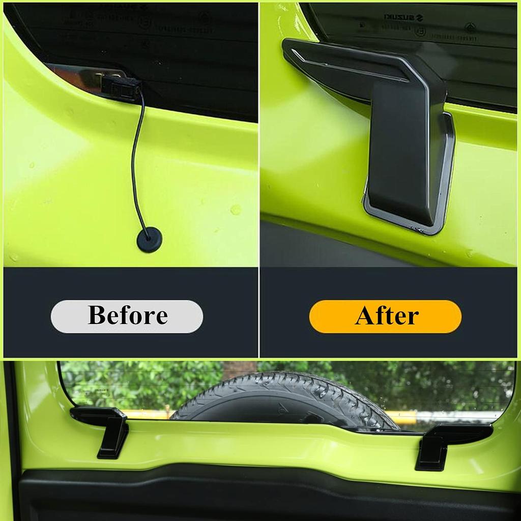 Защитная крышка провода обогрева заднего стекла для Suzuki Jimny Sierra JB64 JB74 2019 2020 2021+черные аксессуары для салона автомобиля