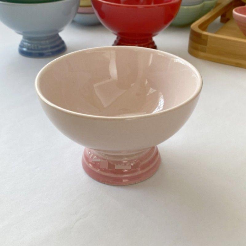 Керамическая подглазурная цветная сливовая тарелка, тарелка с цветком для соуса, поднос для косточек для плевков, уникальная посуда, миска для мороженого