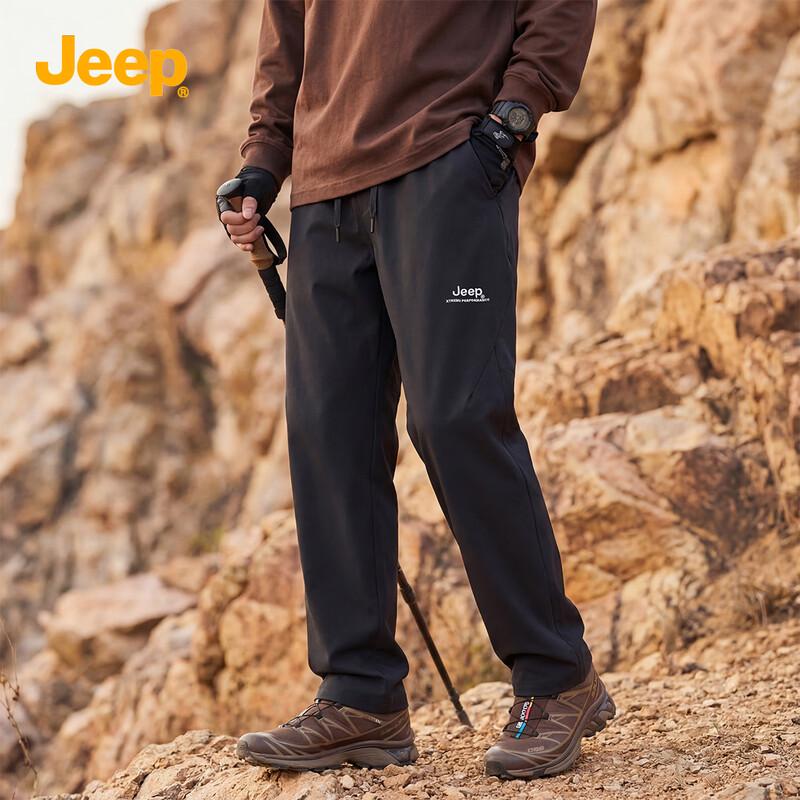 Jeep Мужские уличные водоотталкивающие брюки карго
