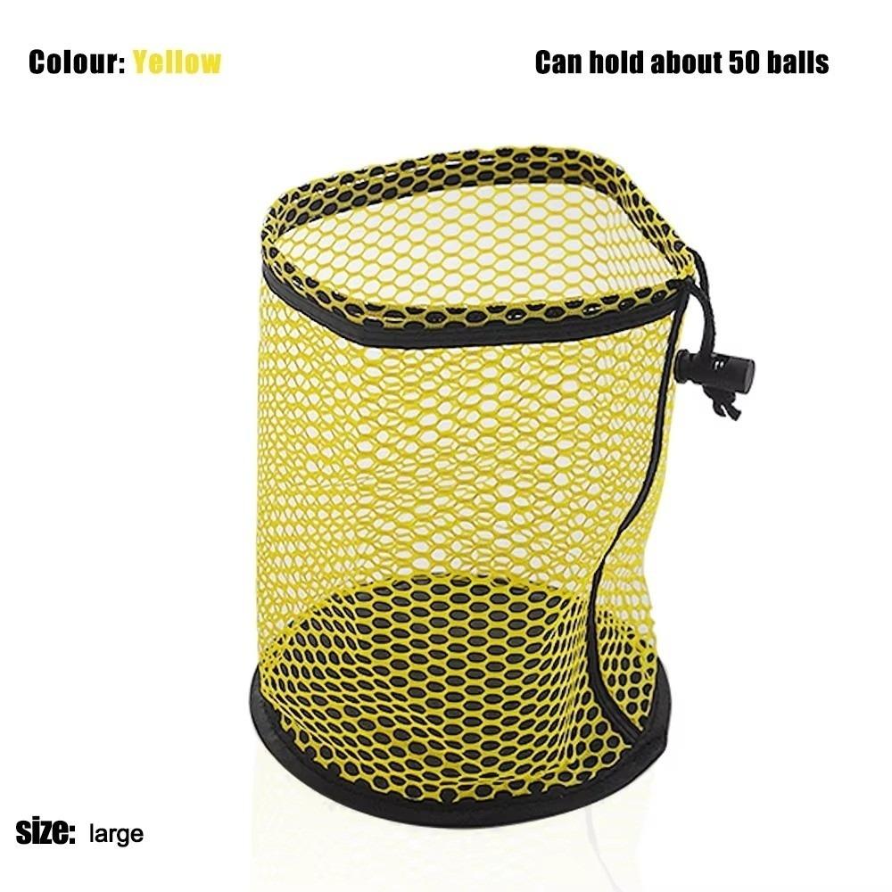 Nylon Sports Mesh Net Bag Multipurpose Golf Sports Supplies Can Hold 12/25/50 Balls