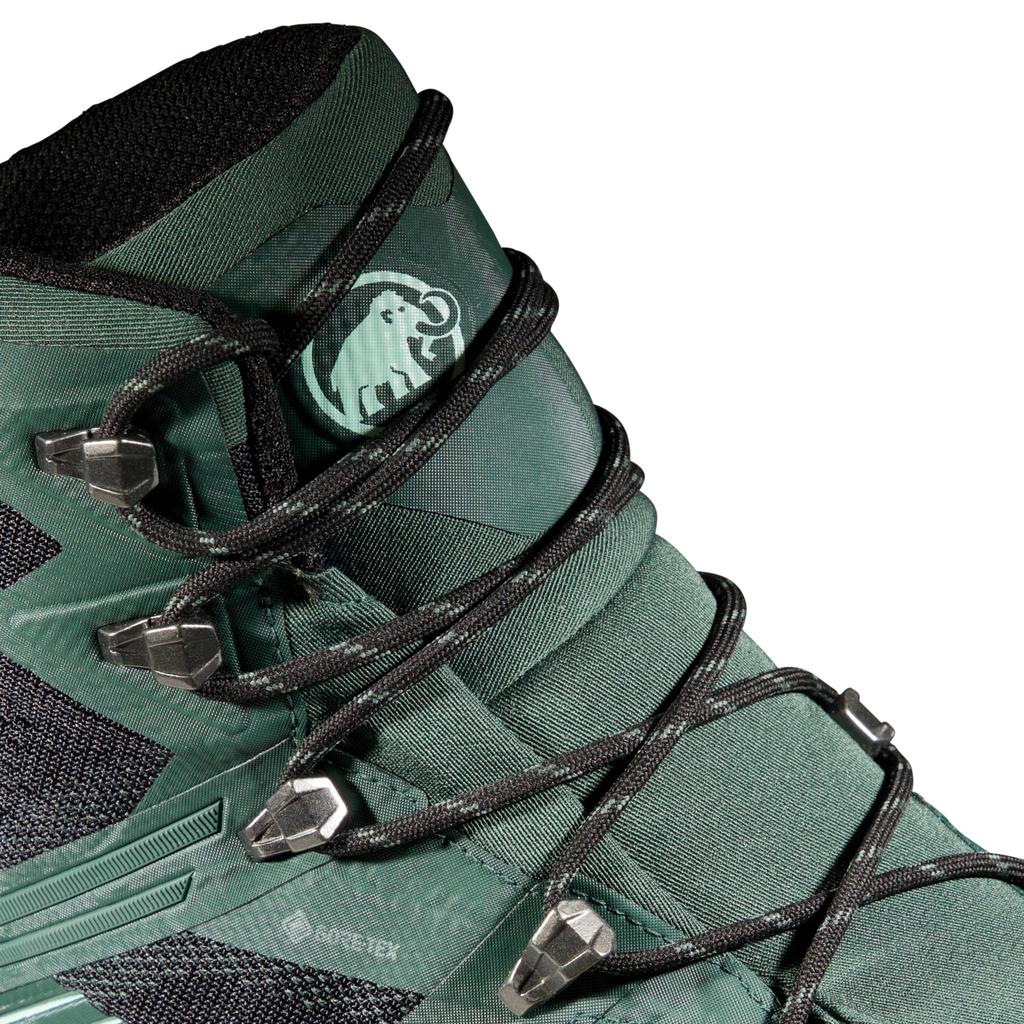 Mammut Ducan II High GTX Размер Глубокий Мужской GORE-TEX 3030-05040, 8, Нефритово-Черный