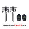 For P2S Hotend For Bambu Lab P2S/H2S/H2D/X2D Standard Flow Hotend High Quality Printing Removable Nozzle 0.2 0.4 0.6 0.8