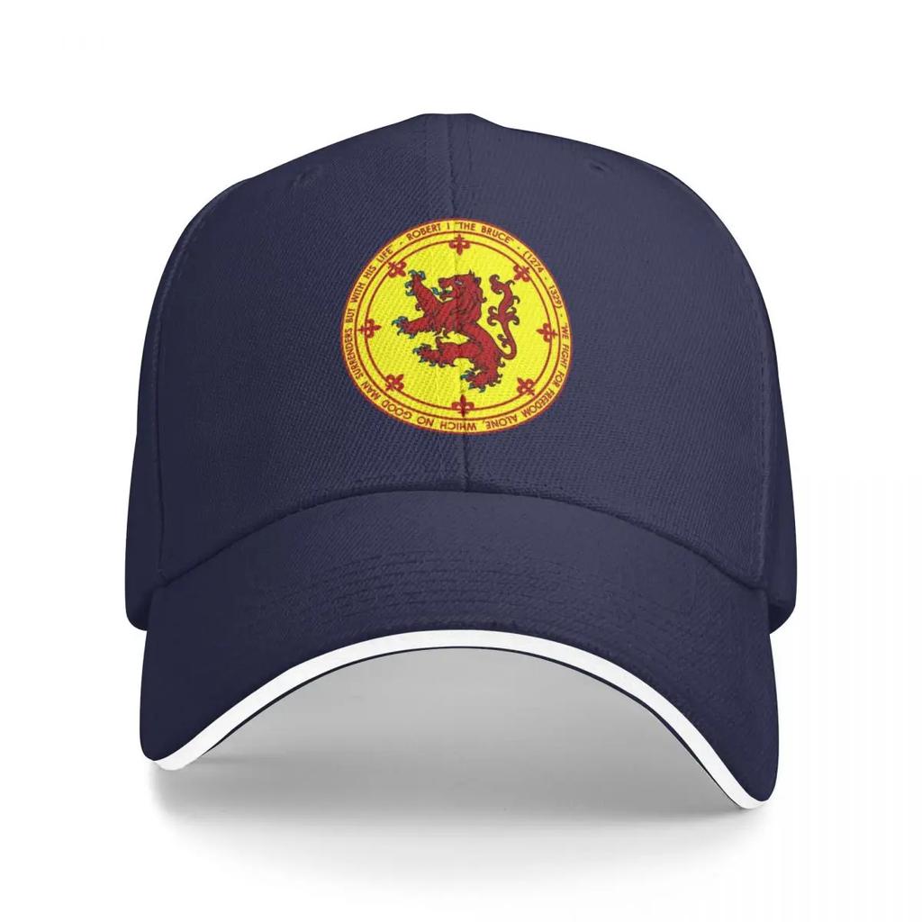 Scottish Lion & flag Baseball Cap Cosplay Horse Hat Unisex Luxury Uv Protection Solar Unisexs Women's