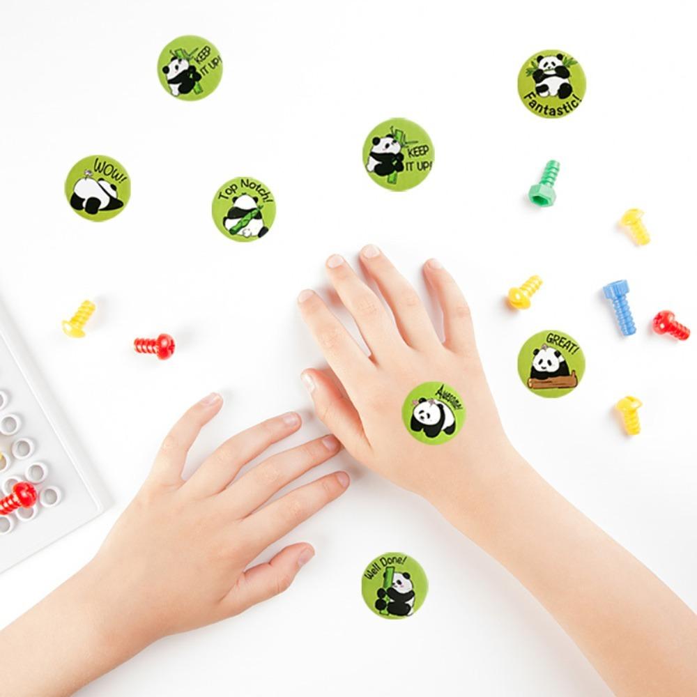 Non-toxic Student Work Stationery Seal Lable Art Paper Roll Up and Pack Stickers Student