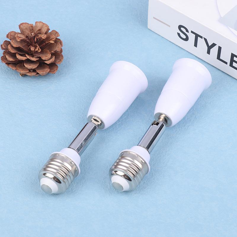 1 шт. Универсальный удлинитель держателя E27 - E27 для гнезда E27, регулируемый переходник с E27 на E27 для удлинителя винтовой лампы