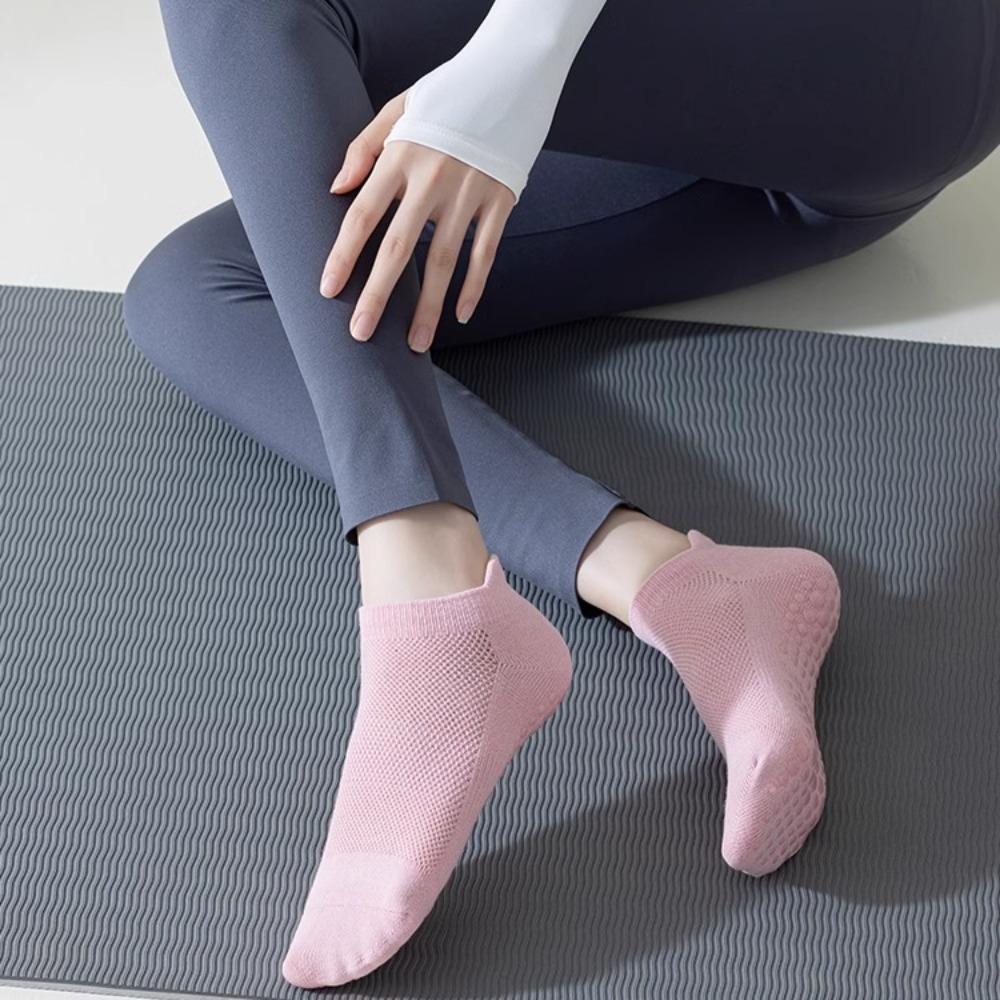 Breathable Yoga Socks Low Cut Pilates Socks Professional Sports Socks  Dance