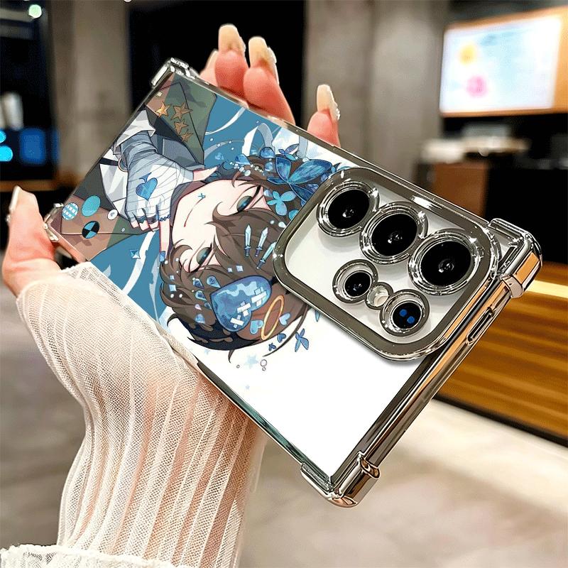 Мультяшный чехол для телефона Bungo Stray Dogs Мягкий чехол для Samsung Galaxy S26 Ultra S25 Edge S24 FE S23 Plus S22 S21 + S20 Покрытие Защита от падения F