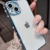 Applicable To Iphone16ProMax Single Row Drill Mobile Phone Case Apple 15 Lens Lace Diamond Plating 14 Protective Case Xr
