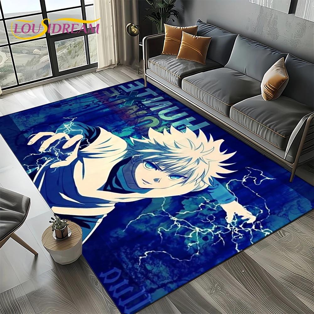HxH Аниме Hunter×Hunter Мультяшный Ковер Коврик для Спальни Гостиной Дома Украшение Дивана, Детский Большой Декор Напольный Коврик Подарок