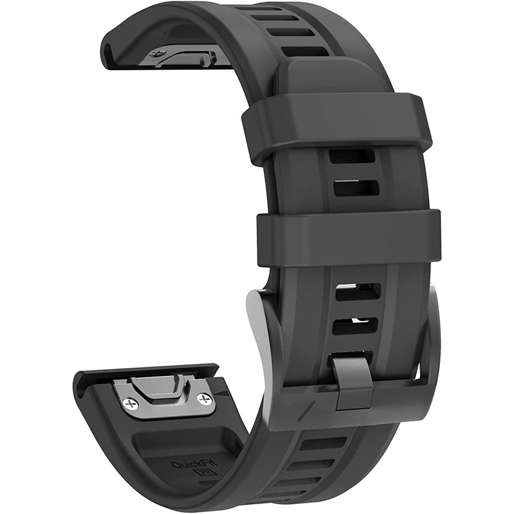 Двухцветный силиконовый ремешок для часов QuickFit 22 мм 26 мм Для Garmin Epix Pro Gen 2 47 мм 51 мм/Fenix 7X 7 Pro/Quatix 6 6X 5X Ремешок Браслет