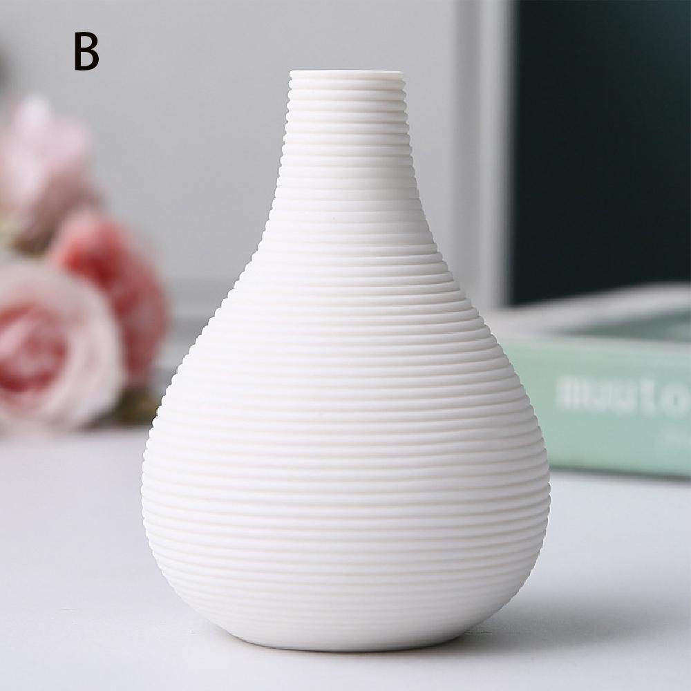 Небольшие керамические вазы, простой декор для дома, украшение гостиной, кашпо для сухих цветов, изделия ручной работы, гидропонные вазы