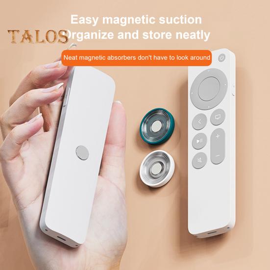 2 пары магнитных держателей для пультов дистанционного управления, настенное крепление, экономия места, защита от потери, непробиваемая стойка для пульта дистанционного управления телевизором для гостиной