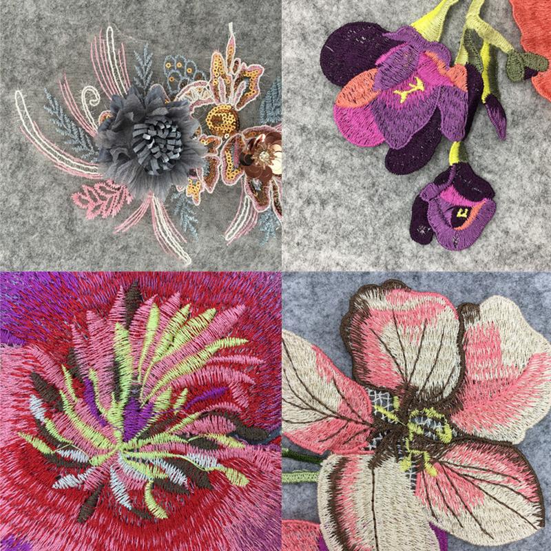 1 шт. свадебное трехмерное платье с цветочной нашивкой, вышивкой и кружевным воротником, тюлевое платье с 3D аппликацией