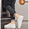 Genuine Leather Men's Casual Shoes High Quality Men's White Shoes 2024 Fashion Comfortable Male Flats Large Size 37-46 Men Shoes