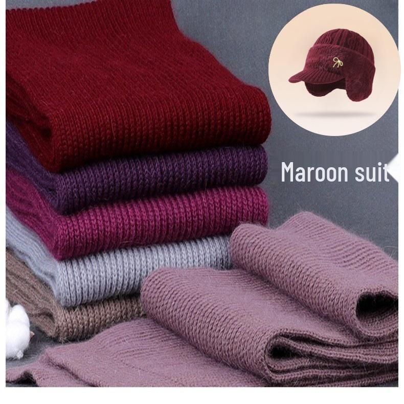 Ветрозащитная шапка на флисовой подкладке с защитой ушей для людей среднего и пожилого возраста - Теплая и стильная для осени и зимы