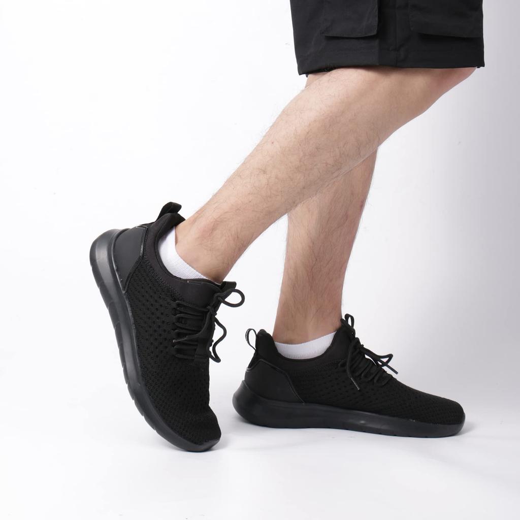 Кроссовки для ходьбы, толстые, беговые, повседневные, [WOTTE] Кроссовки, Мужская обувь, Сетка, Подошва, Повседневная, Воздухопроницаемая, Обувь, Трикотаж, Противоскользящая, Обувь,