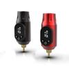 Wireless Tattoo Battery Power Supply 2000mah OLED Display Recharge RCA Connector for Tattoo Pen Rotary Machineine