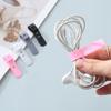 TPR Data Cable Storage Device 6 Colors Soft Rubber Strap Portable Tie Straps