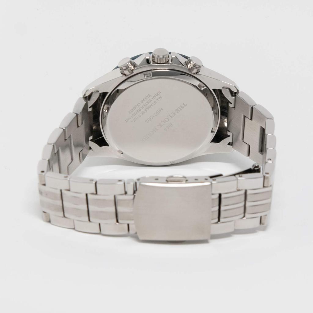 Часы Clock House Business Casual Solar Chronograph Navy x Black Men's MBC1003-BK6A