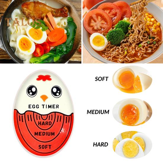 Таймер для изменения цвета яйца, пищевой термочувствительный, точный, мягкое, среднее, сваренное вкрутую яйцо, мини-индикатор, таймер, кухонные гаджеты