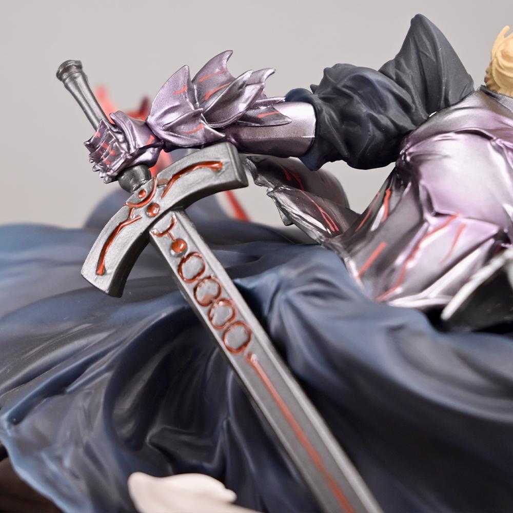 Новая Оригинальная Fatenight Fate Night Черный Короткий Меч Gk Боец Ручной Квадратный Элемент Аниме Статуэтка Украшение Фигурка Подарок