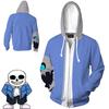 Игра Undertale Санс 3D Косплей Толстовка Куртка Мягкий Удобный Дизайн Для Всех