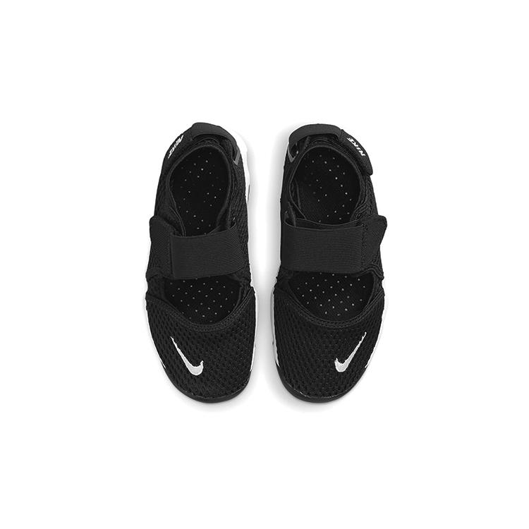 Nike Air Rift Нескользящая Амортизация Устойчивая к истиранию Дышащая Низкие Детские Беговые Кроссовки Черно-белый Унисекс 322359-014