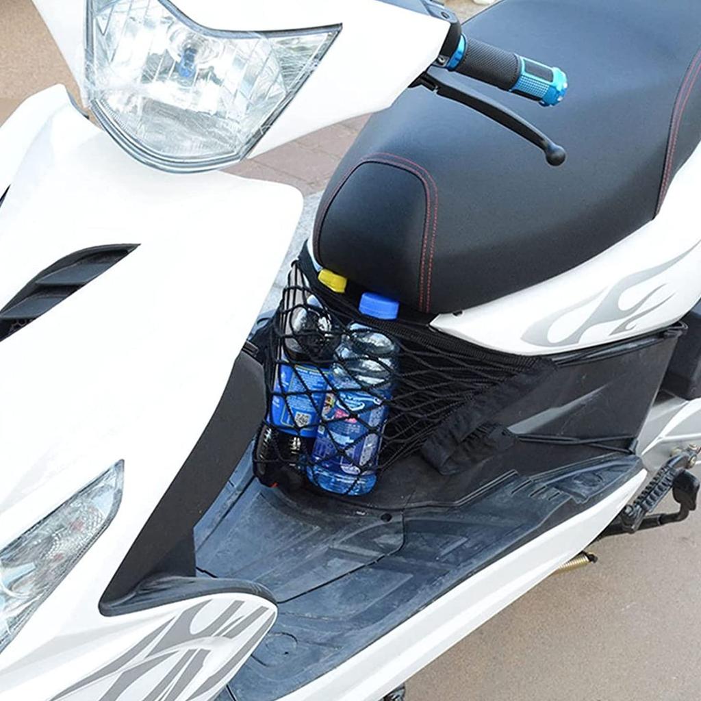 Сетка для багажа, Велосипедная сетка, Фиксация груза, 11,8 x 9,8 дюймов (30 x 25 см),