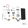 Stirling Engine Model Kit Metal Educational Physics Science Experiment Toy with LED Lights for Kids Birthday Gift