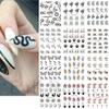 Французский маникюр Декор Слайдеры Рельефная гравировка Тисненые наклейки для ногтей Наклейка для дизайна ногтей