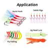 Крючок Декорирующий Ассист-крючок Вязание Пряди Кристалл Флэш Нахлыстовая Мишура Материал для Изготовления Приманок