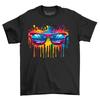 Glasses Paint Drip Design T-shirt - Funny and Fresh! Funny T-shirt, Unisex Print