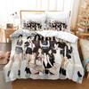 Kpop Young Girls Generation Комплект постельного белья Односпальный Двуспальный Full Quen King-Sized Размеры Размеры Комплект постельного белья Взрослые Дети Спальня Трехкомпонентные комплекты
