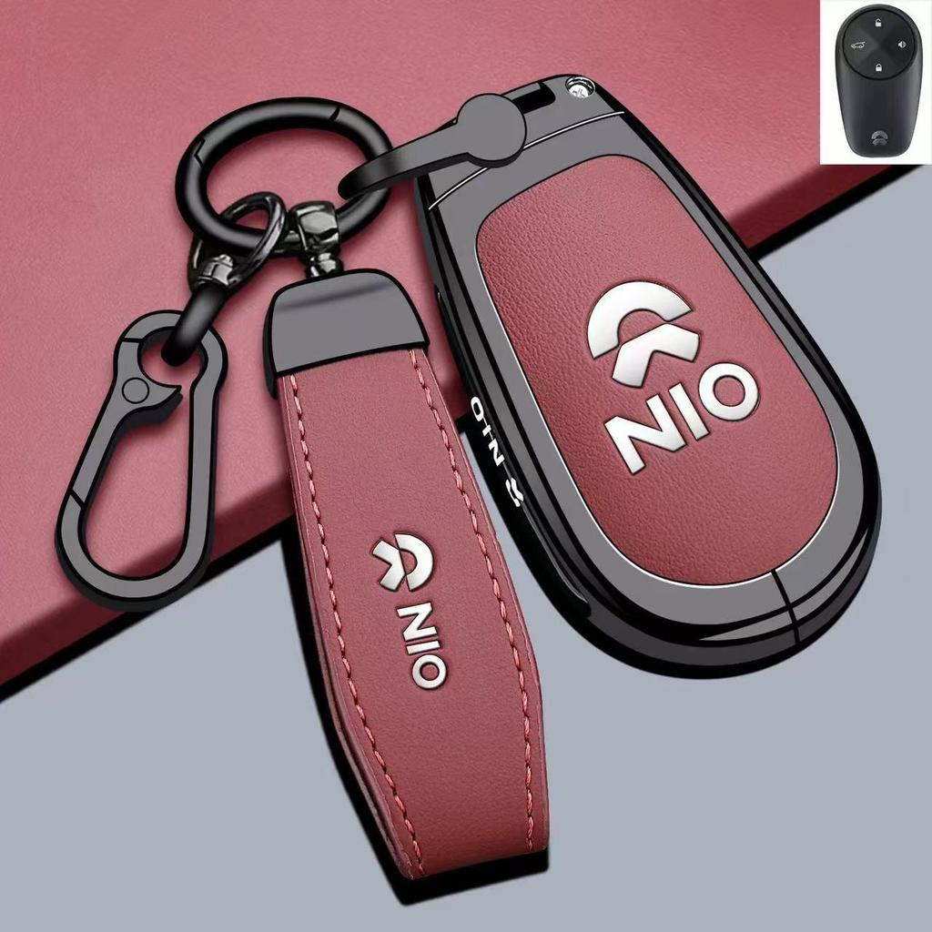 Совместимый чехол для ключей для Nio ES8, нового ET5, ET7, ET9, EC6, ES6, EC7, ES7 - Чехол-пряжка для сумки автомобиля.