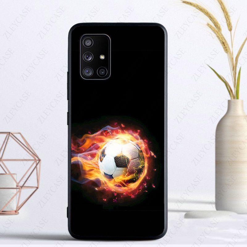 Football Soccer Coque Phone Cover For Samsung Galaxy A12 A13 A32 A52S A21S A42 A01 A50 A51 A20E A11 A40 A30s A71 A20S A70 Cases