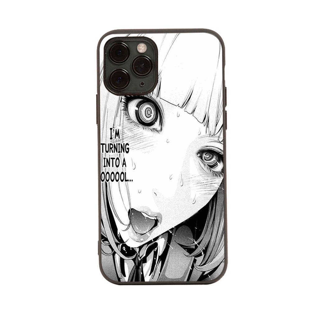 Чехол WD18 Girl AnimeBlack Sofe для Xiaomi Poco X6 X4 M5 M6 F5 F6 C65 C55 C50 C51 C40 Pro Redmi 14C A3X 13C 12C 11T 10A 9C Note 7 6 8A Plus