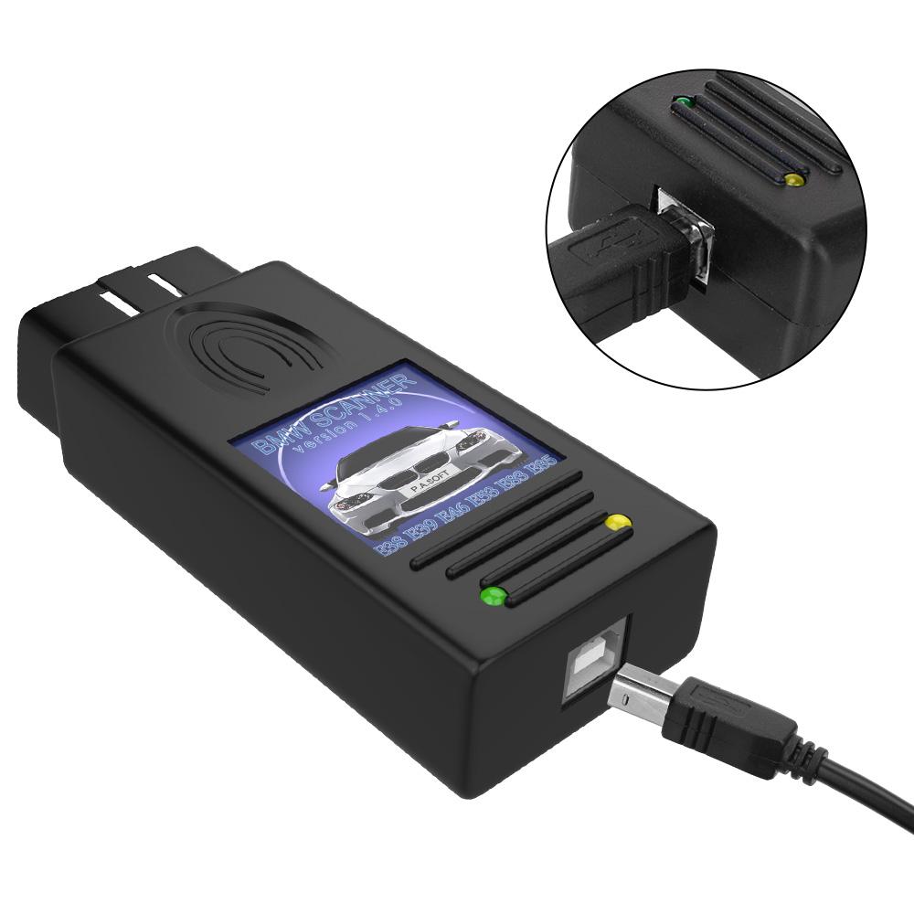 Автомобильный диагностический сканер для BMW Scanner 1.4.0 USB диагностический интерфейс инструменты для ремонта для Windows XP