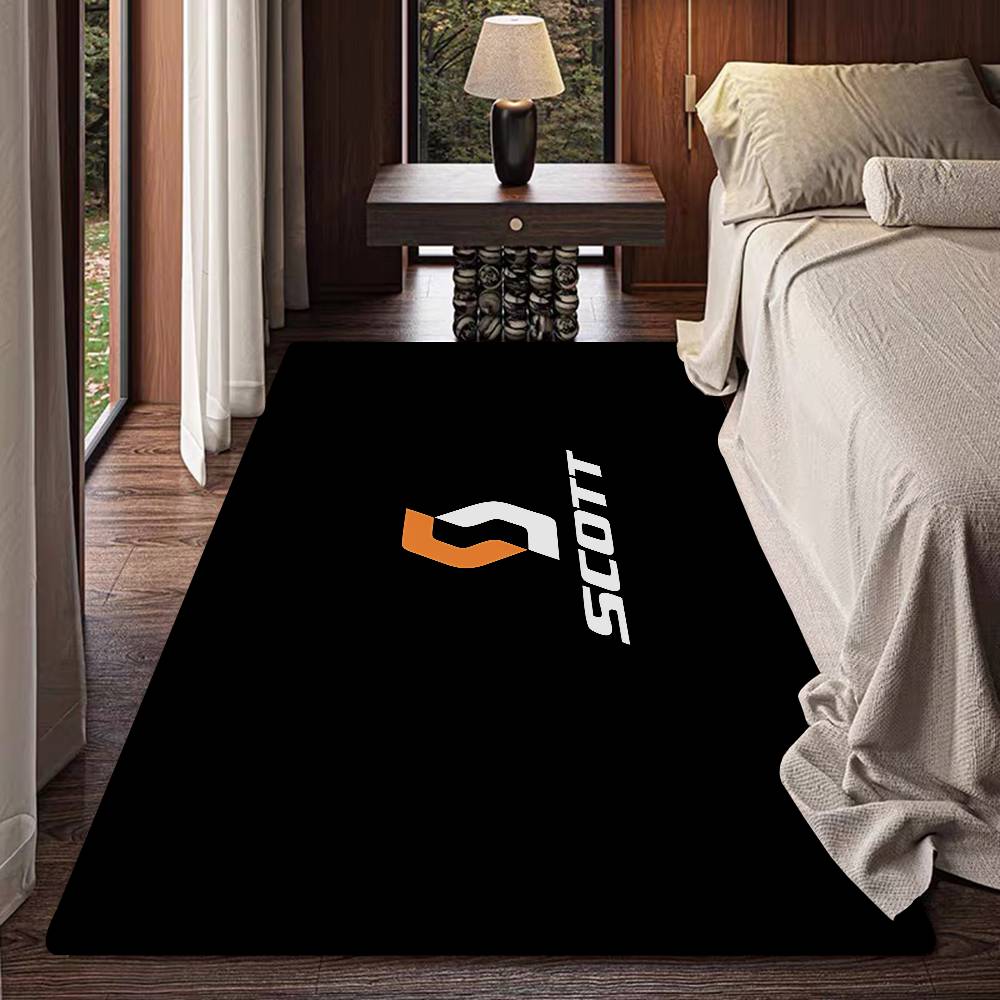 Scott Bike Floor Mat Non-Slip Laundry Room Mat Laundry Decor Balcony Child Living Room Household Carpets