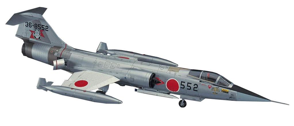 Hasegawa Истребитель ВВС Японии Starfighter Air Force Пластиковая модель PT18 1/48 Самооборона F-104J Самооборона
