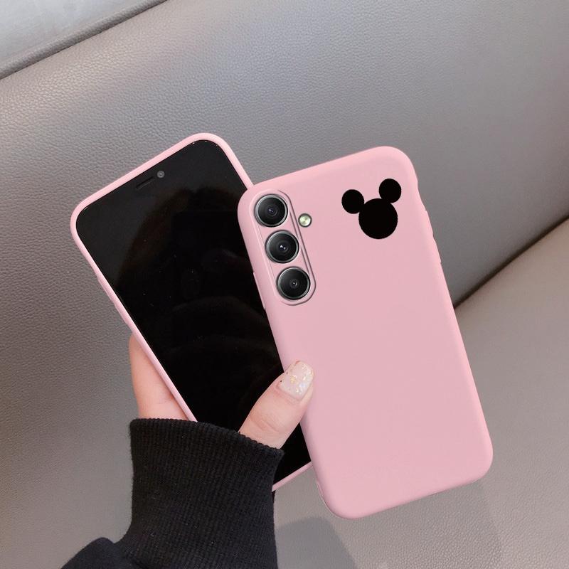 Couple Patterned Soft Silicone Case For Xiaomi Redmi Note 13 Pro 13C Samsung A55 M35 S24 iPhone Huawei Honor Realme Camera Protective Shockproof Cover