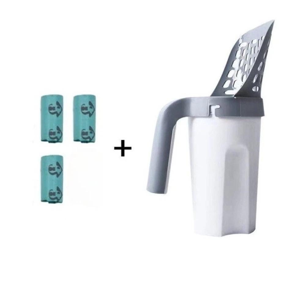 All-in-One Cat Litter Scoop Detachable Pet Waste Sifter Cat Poop Scooper Daily Cat Care