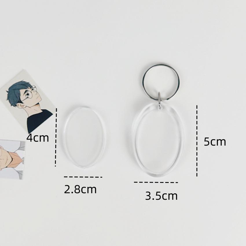 Акриловый брелок для фоторамки - Настраиваемый DIY подарок-подвеска