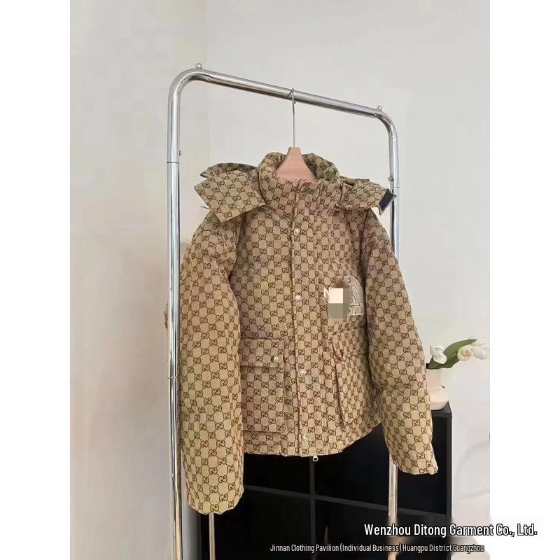 Унисекс Зимняя Пуховая Куртка Cross2025 - Высокая Версия с Капюшоном, Универсальная, Плотная и Теплая