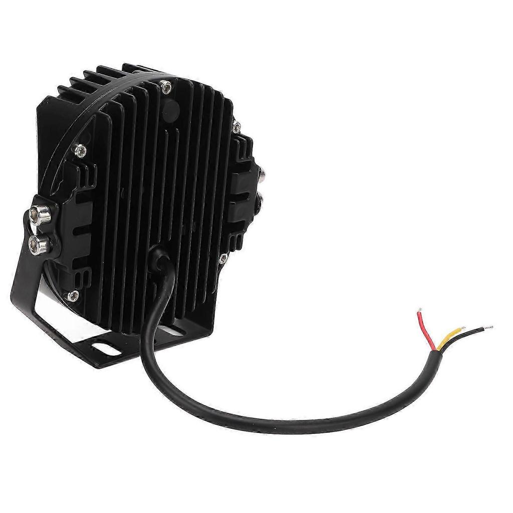 5in LED Offroad Light IP67 Waterproof 90W 5000LM Universal Spotlight for SUV ATV UTV BoatYellow