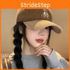 Cozy Corduroy Bear Embroidered Cap For Women In Stylish Colors For Winter Fall