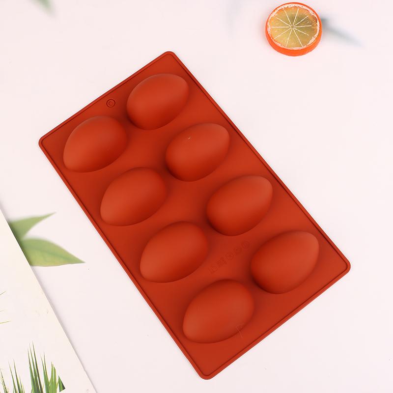 8 пасхальных яиц в форме яиц, силиконовая форма для выпечки, форма для шоколада, форма для пудинга, форма для льда, пасхальные поделки, мыло, подарки