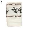 Высоко впитывающая бамбуковая ткань, хлопчатобумажная мочалка для лица, быстросохнущее банное полотенце