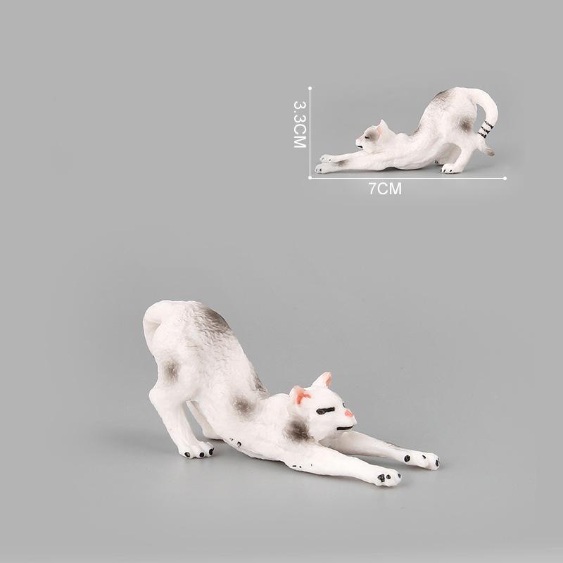 Kawaii Моделирование Животное Модель Кошки Моделирование Игрушка